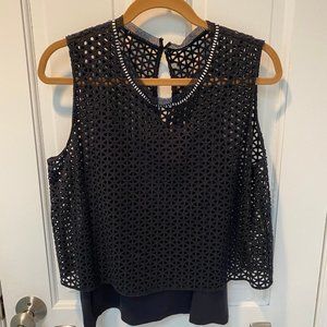 Netted Tahari Blouse